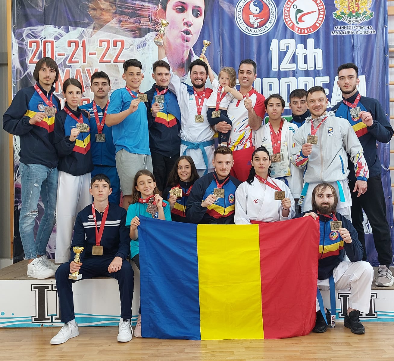 CAMPIONATUL EUROPEAN DE KARATE SHOTOKAN - WSF KRANEVO, BULGARIA 